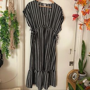 A New Day by Target Striped Midi Dress